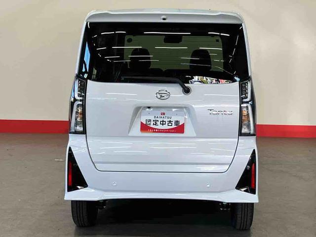 タントカスタムＸ（車内　消臭・抗菌　処理済）　衝突被害軽減システム　４ＷＤ　両側パワースライドドア　バックカメラ　アルミホイール　キーフリーシステム（新潟県）の中古車