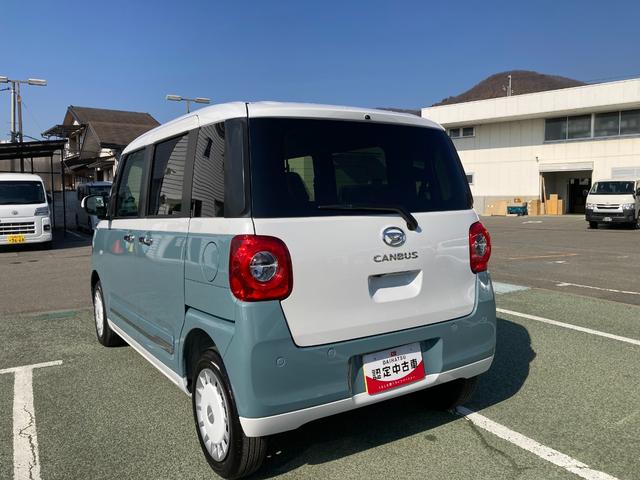 ムーヴキャンバスストライプスＧ　４ＷＤ　純正ナビ　前後ドラレコスマートアシスト・ＬＥＤヘッドランプ・ＬＥＤフォグランプ・スーパーＵＶ＆ＩＲカットガラス（フロントウィンドウ）・ＵＳＢソケット・両側パワースライドドア・運転席助手席シートヒーター（山梨県）の中古車