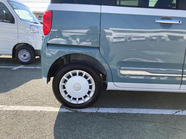 ムーヴキャンバスストライプスＧ　４ＷＤ　純正ナビ　前後ドラレコスマートアシスト・ＬＥＤヘッドランプ・ＬＥＤフォグランプ・スーパーＵＶ＆ＩＲカットガラス（フロントウィンドウ）・ＵＳＢソケット・両側パワースライドドア・運転席助手席シートヒーター（山梨県）の中古車