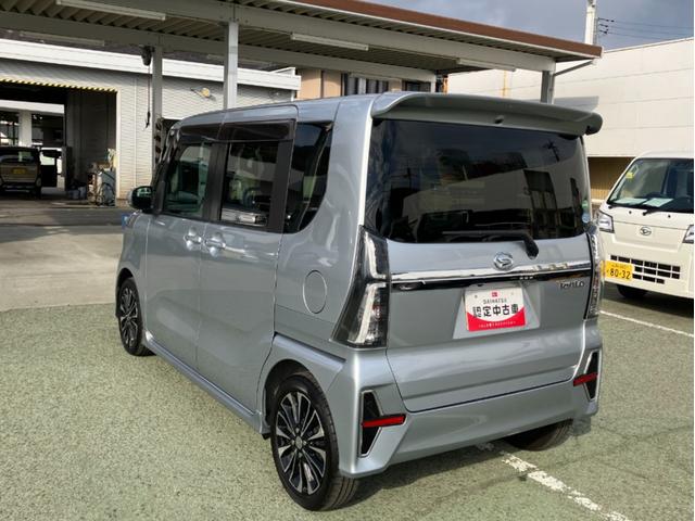タントカスタムＲＳ　純正ナビ　Ｆドラレコ　ＥＴＣスマートアシスト・ＡＢＳ・エアバック・プッシュ式エンジンスタートボタン・ＬＥＤヘッドライト・電動格納ドアミラー・パワーウィンドウ・オートエアコン・両電動スライドドア（山梨県）の中古車