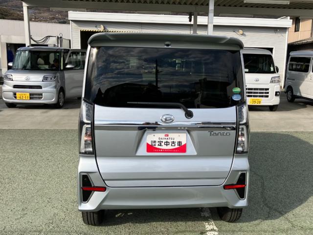 タントカスタムＲＳ　純正ナビ　Ｆドラレコ　ＥＴＣスマートアシスト・ＡＢＳ・エアバック・プッシュ式エンジンスタートボタン・ＬＥＤヘッドライト・電動格納ドアミラー・パワーウィンドウ・オートエアコン・両電動スライドドア（山梨県）の中古車