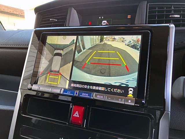トールカスタムＧ　純正ナビ　前後ドラレコ　パノラマモニタースマートアシスト・ＬＥＤヘッドランプ・ＬＥＤフォグ・両側パワースライドドア・オートエアコン・パーキングブレーキ解除忘れ防止ブザー・ヘッドランプ自動消灯システム・プッシュエンジンスタート（山梨県）の中古車