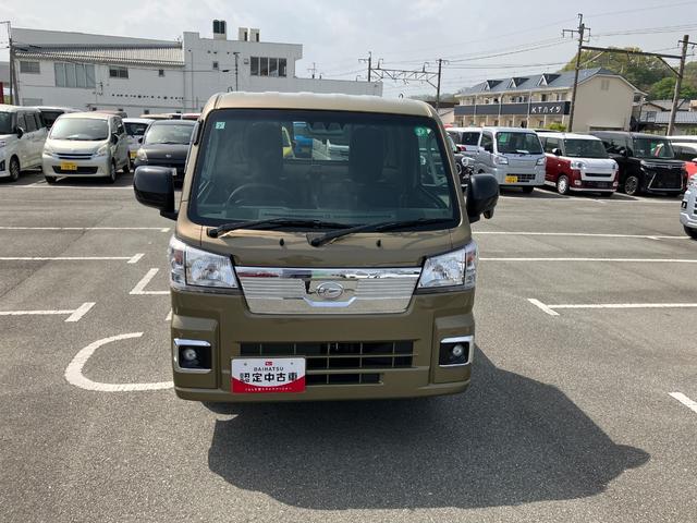ハイゼットトラックエクストラ　４ＷＤ　ＣＶＴ　純正ＣＤデッキスマートアシスト・コーナーセンサー・切り替え式４ＷＤ（ＣＶＴ車）・電動格納ミラー・スーパーＵＶ＆ＩＲカットガラス（フロントウィンドウ）・ハロゲンヘッドランプ・マニュアルエアコン（山梨県）の中古車