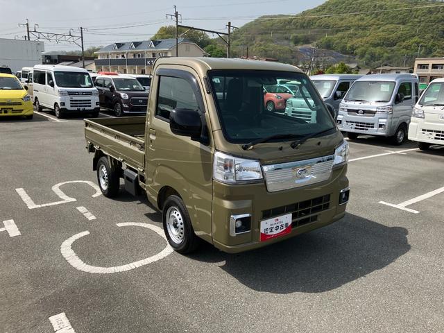 ハイゼットトラックエクストラ　４ＷＤ　ＣＶＴ　純正ＣＤデッキスマートアシスト・コーナーセンサー・切り替え式４ＷＤ（ＣＶＴ車）・電動格納ミラー・スーパーＵＶ＆ＩＲカットガラス（フロントウィンドウ）・ハロゲンヘッドランプ・マニュアルエアコン（山梨県）の中古車