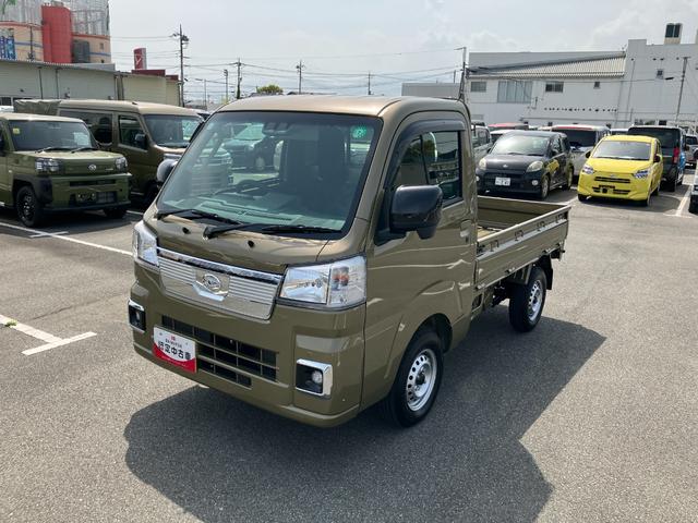 ハイゼットトラックエクストラ　４ＷＤ　ＣＶＴ　純正ＣＤデッキスマートアシスト・コーナーセンサー・切り替え式４ＷＤ（ＣＶＴ車）・電動格納ミラー・スーパーＵＶ＆ＩＲカットガラス（フロントウィンドウ）・ハロゲンヘッドランプ・マニュアルエアコン（山梨県）の中古車