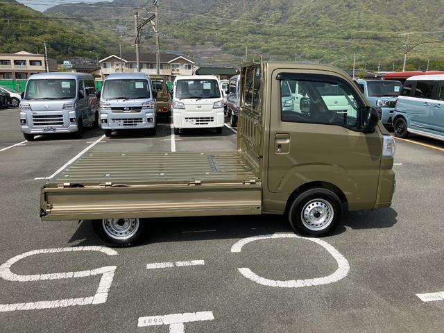 ハイゼットトラックエクストラ　４ＷＤ　ＣＶＴ　純正ＣＤデッキスマートアシスト・コーナーセンサー・切り替え式４ＷＤ（ＣＶＴ車）・電動格納ミラー・スーパーＵＶ＆ＩＲカットガラス（フロントウィンドウ）・ハロゲンヘッドランプ・マニュアルエアコン（山梨県）の中古車