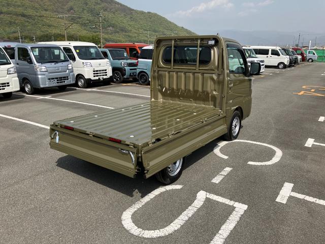 ハイゼットトラックエクストラ　４ＷＤ　ＣＶＴ　純正ＣＤデッキスマートアシスト・コーナーセンサー・切り替え式４ＷＤ（ＣＶＴ車）・電動格納ミラー・スーパーＵＶ＆ＩＲカットガラス（フロントウィンドウ）・ハロゲンヘッドランプ・マニュアルエアコン（山梨県）の中古車