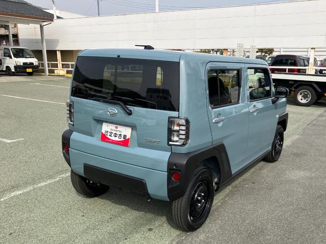 タフトＸ　４ＷＤ　純正ナビ　前後ドラレコスマートアシスト・１５インチスチールホイール・ＬＥＤヘッドランプ・スカイフィールトップ・ＵＳＢソケット・プッシュエンジンスタート・キーフリーシステム・オートハイビーム（山梨県）の中古車
