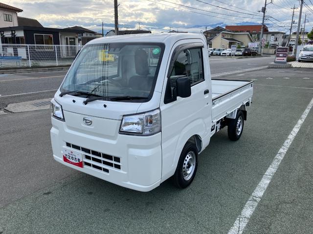 ハイゼットトラックスタンダード　４ＷＤ　ＭＴ荷台フロア長２，０３０ｍｍ・荷台幅１，４１０ｍｍ・防錆鋼鈑・ハロゲンヘッドランプ・マニュアルエアコン（山梨県）の中古車