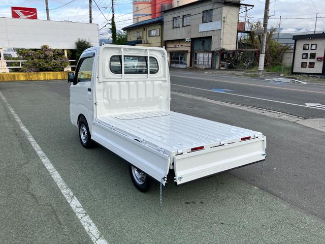 ハイゼットトラックスタンダード　４ＷＤ　ＭＴ荷台フロア長２，０３０ｍｍ・荷台幅１，４１０ｍｍ・防錆鋼鈑・ハロゲンヘッドランプ・マニュアルエアコン（山梨県）の中古車