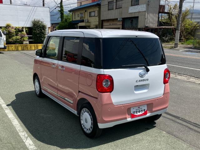ムーヴキャンバスストライプスＧ　純正ナビ　前後ドラレコスマートアシスト・ＬＥＤヘッドランプ・ＬＥＤフォグランプ・スーパーＵＶ＆ＩＲカットガラス（フロントウィンドウ）・ＵＳＢソケット・両側パワースライドドア・運転席助手席シートヒーター（山梨県）の中古車