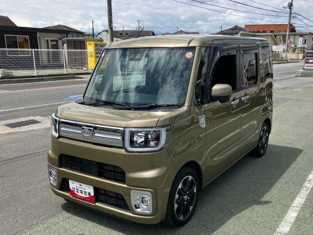 ウェイクＧターボＶＳ　ＳＡIII　４ＷＤ　純正ナビ　パノラマモニタースマートアシスト・ＬＥＤヘッドランプ・オートエアコン・プッシュエンジンスタート・両側パワースライドドア・衝突安全ボディ・ＳＲＳエアバッグ・ＡＢＳ・ヘッドランプ自動消灯システム・電動格納ミラー（山梨県）の中古車