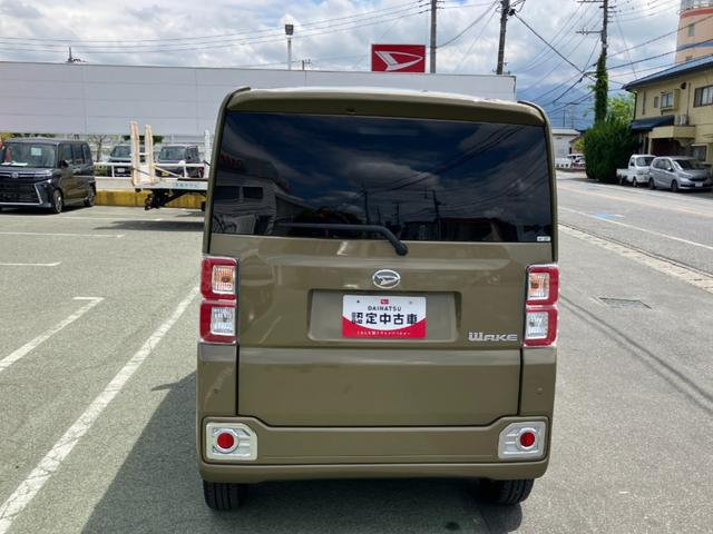 ウェイクＧターボＶＳ　ＳＡIII　４ＷＤ　純正ナビ　パノラマモニタースマートアシスト・ＬＥＤヘッドランプ・オートエアコン・プッシュエンジンスタート・両側パワースライドドア・衝突安全ボディ・ＳＲＳエアバッグ・ＡＢＳ・ヘッドランプ自動消灯システム・電動格納ミラー（山梨県）の中古車