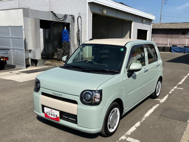 ミラトコットＧ　ＳＡIII　純正ＣＤデッキ　オートエアコン　ＣＶＴスマートアシスト・ＬＥＤヘッドランプ・プッシュエンジンスタート・運転席助手席シートヒーター・ＵＳＢソケット・オートエアコン・スーパーＵＶ＆ＩＲカットガラス（フロントウィンドウ）（山梨県）の中古車