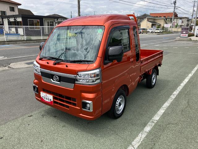 ハイゼットトラックジャンボエクストラ　４ＷＤ　ＣＶＴ　純正ナビゲーションスマートアシスト・コーナーセンサー・切り替え式４ＷＤ（ＣＶＴ車）・ＬＥＤヘッドランプ・ＬＥＤフォグランプ・ＬＥＤ大型作業灯・プッシュエンジンスタート（山梨県）の中古車