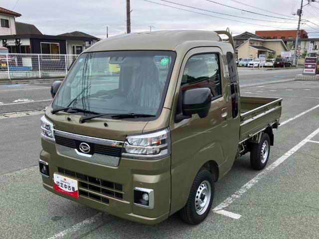 ハイゼットトラックジャンボエクストラ　４ＷＤ　ＣＶＴ　オーディオレススマートアシスト・コーナーセンサー・切り替え式４ＷＤ（ＣＶＴ車）・ＬＥＤヘッドランプ・ＬＥＤフォグランプ・ＬＥＤ大型作業灯・プッシュエンジンスタート（山梨県）の中古車