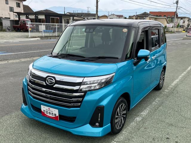 トールカスタムＧ　９インチナビゲーション　ドライブレコーダースマートアシスト・ＬＥＤヘッドランプ・ＬＥＤフォグ・両側パワースライドドア・オートエアコン・パーキングブレーキ解除忘れ防止ブザー・ヘッドランプ自動消灯システム・プッシュエンジンスタート（山梨県）の中古車