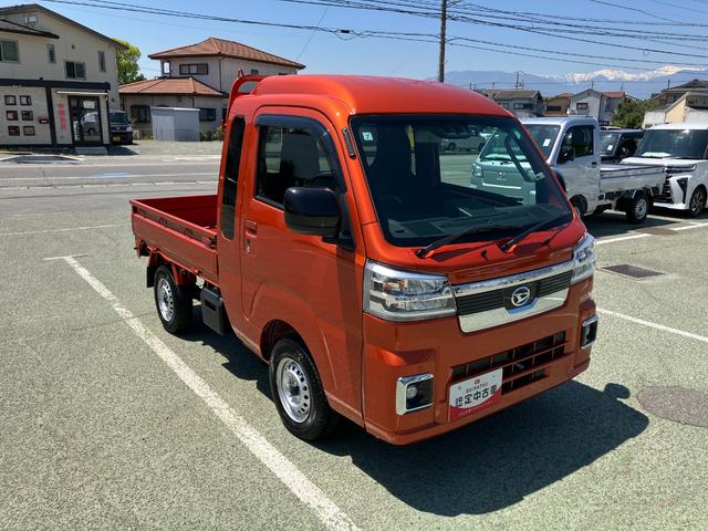 ハイゼットトラックジャンボエクストラ　４ＷＤ　ＣＶＴ　純正ＣＤデッキスマートアシスト・コーナーセンサー・切り替え式４ＷＤ（ＣＶＴ車）・ＬＥＤヘッドランプ・ＬＥＤフォグランプ・ＬＥＤ大型作業灯・プッシュエンジンスタート（山梨県）の中古車