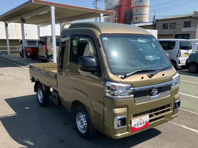 ハイゼットトラックジャンボエクストラ　４ＷＤ　ＣＶＴ　９インチＤオーディオスマートアシスト・コーナーセンサー・切り替え式４ＷＤ（ＣＶＴ車）・ＬＥＤヘッドランプ・ＬＥＤフォグランプ・ＬＥＤ大型作業灯・プッシュエンジンスタート（山梨県）の中古車
