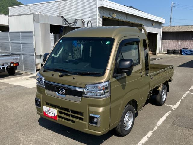 ハイゼットトラックジャンボエクストラ　４ＷＤ　ＣＶＴ　９インチＤオーディオスマートアシスト・コーナーセンサー・切り替え式４ＷＤ（ＣＶＴ車）・ＬＥＤヘッドランプ・ＬＥＤフォグランプ・ＬＥＤ大型作業灯・プッシュエンジンスタート（山梨県）の中古車