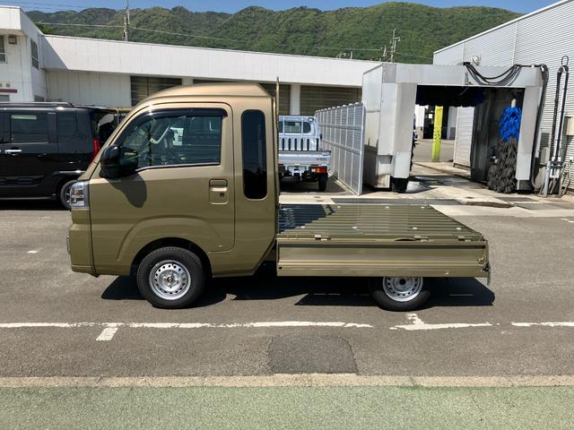 ハイゼットトラックジャンボエクストラ　４ＷＤ　ＣＶＴ　９インチＤオーディオスマートアシスト・コーナーセンサー・切り替え式４ＷＤ（ＣＶＴ車）・ＬＥＤヘッドランプ・ＬＥＤフォグランプ・ＬＥＤ大型作業灯・プッシュエンジンスタート（山梨県）の中古車