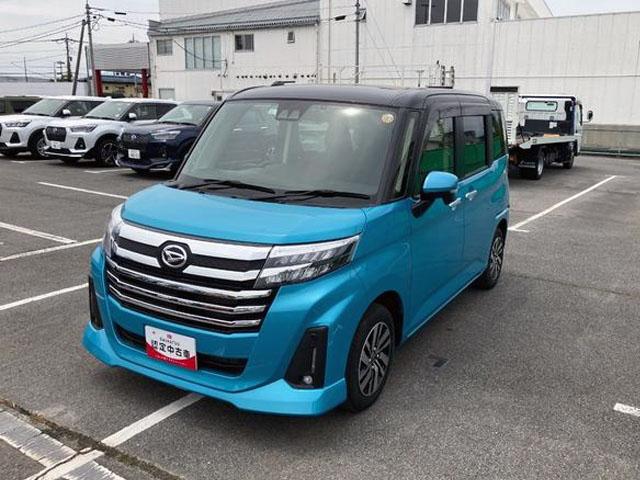 トールカスタムＧ　９インチ純正ナビ　前後ドラレコ（山梨県）の中古車