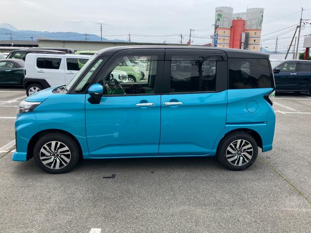 トールカスタムＧ　９インチ純正ナビ　前後ドラレコ（山梨県）の中古車