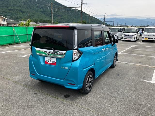 トールカスタムＧ　９インチ純正ナビ　前後ドラレコ（山梨県）の中古車