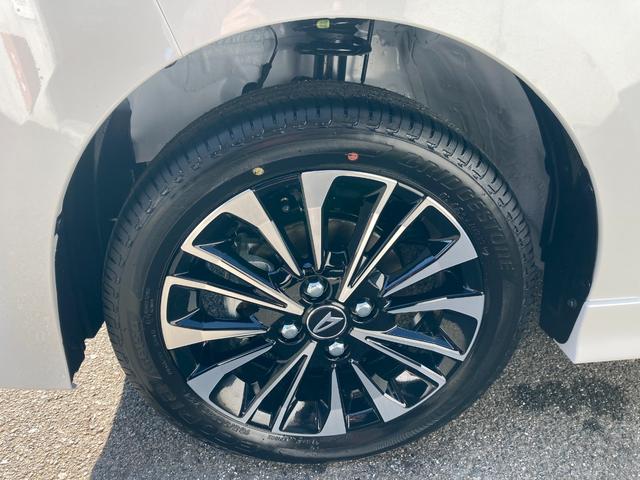 タントカスタムＲＳ　４ＷＤ　ＣＶＴ　純正ナビ　前後ドラレコスマートアシスト・ＬＥＤヘッドライト・１５インチアルミホイール・両側パワースライドドア・ＵＳＢソケット・運転席助手席シートヒーター・レザー調Ｘフルファブリックシート・本革巻ステアリングホイール（山梨県）の中古車