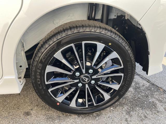 タントカスタムＲＳ　４ＷＤ　ＣＶＴ　純正ナビ　前後ドラレコスマートアシスト・ＬＥＤヘッドライト・１５インチアルミホイール・両側パワースライドドア・ＵＳＢソケット・運転席助手席シートヒーター・レザー調Ｘフルファブリックシート・本革巻ステアリングホイール（山梨県）の中古車