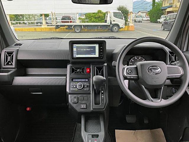 タフトＸ　４ＷＤ　ＣＶＴ　純正ナビゲーション　バックモニタースマートアシスト・１５インチスチールホイール・ＬＥＤヘッドランプ・スカイフィールトップ・ＵＳＢソケット・プッシュエンジンスタート・キーフリーシステム・オートハイビーム（山梨県）の中古車