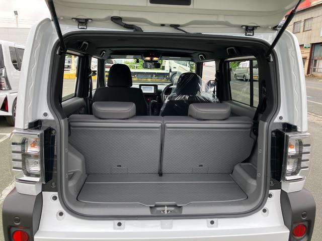 タフトＸ　４ＷＤ　ＣＶＴ　純正ナビゲーション　バックモニタースマートアシスト・１５インチスチールホイール・ＬＥＤヘッドランプ・スカイフィールトップ・ＵＳＢソケット・プッシュエンジンスタート・キーフリーシステム・オートハイビーム（山梨県）の中古車