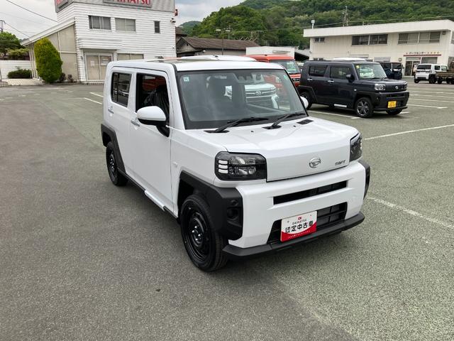 タフトＸ　４ＷＤ　ＣＶＴ　純正ナビゲーション　バックモニタースマートアシスト・１５インチスチールホイール・ＬＥＤヘッドランプ・スカイフィールトップ・ＵＳＢソケット・プッシュエンジンスタート・キーフリーシステム・オートハイビーム（山梨県）の中古車