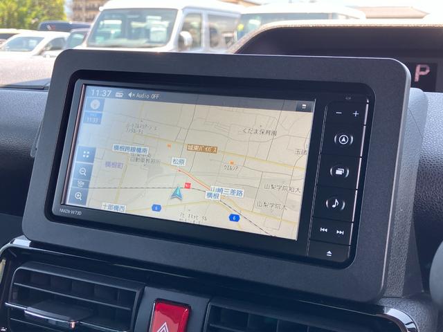 タントカスタムＲＳ　純正ナビ　前後ドラレコスマートアシスト・ＬＥＤヘッドライト・１５インチアルミホイール・両側パワースライドドア・ＵＳＢソケット・運転席助手席シートヒーター・レザー調Ｘフルファブリックシート・本革巻ステアリングホイール（山梨県）の中古車