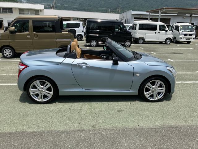 コペンローブ　Ｓ電動開閉式ルーフ・３気筒ＤＯＨＣターボ・７速スーパーアクティブシフト付ＣＶＴ・ヘッドレスト一体型スポーツシート・キーフリーシステム・ＬＥＤヘッドランプ・ＬＥＤリアコンビランプ・シートヒーター（山梨県）の中古車