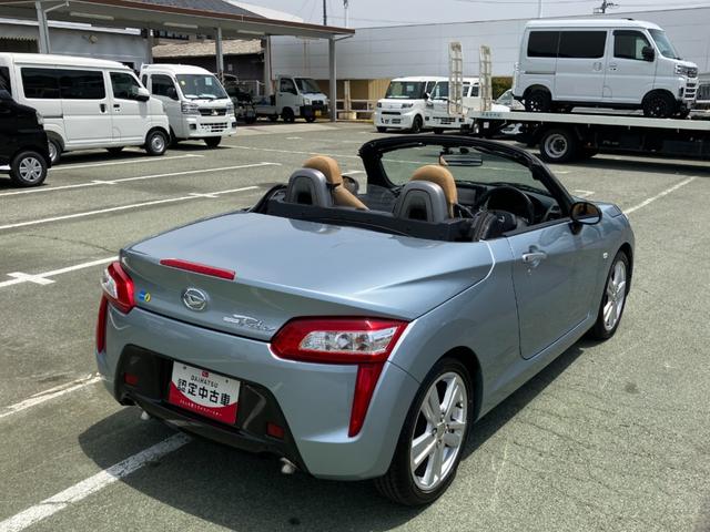 コペンローブ　Ｓ電動開閉式ルーフ・３気筒ＤＯＨＣターボ・７速スーパーアクティブシフト付ＣＶＴ・ヘッドレスト一体型スポーツシート・キーフリーシステム・ＬＥＤヘッドランプ・ＬＥＤリアコンビランプ・シートヒーター（山梨県）の中古車
