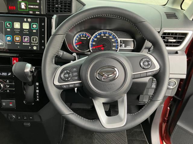 トールカスタムＧ　４ＷＤ　ディスプレイオーディオ　パノラマモニタースマートアシスト・ＬＥＤヘッドランプ・ＬＥＤフォグ・両側パワースライドドア・オートエアコン・パーキングブレーキ解除忘れ防止ブザー・ヘッドランプ自動消灯システム・プッシュエンジンスタート（山梨県）の中古車