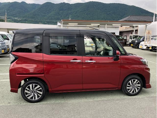 トールカスタムＧ　４ＷＤ　ディスプレイオーディオ　パノラマモニタースマートアシスト・ＬＥＤヘッドランプ・ＬＥＤフォグ・両側パワースライドドア・オートエアコン・パーキングブレーキ解除忘れ防止ブザー・ヘッドランプ自動消灯システム・プッシュエンジンスタート（山梨県）の中古車