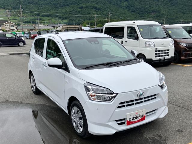 ミライースＸ　ＳＡIII　２ＷＤ　純正ナビスマートアシスト・コーナーセンサー・ＬＥＤヘッドランプ・キーレスエントリー・電動格納ドアミラー・自発光式デジタルメーター・マニュアルエアコン・パワードアロック・パワーウィンドウ（山梨県）の中古車