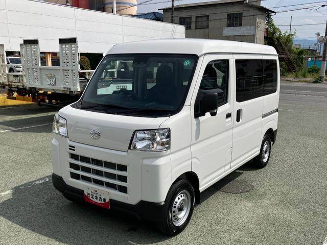 ハイゼットカーゴＤＸ　４ＷＤ　ＣＶＴＡＭ／ＦＭラジオデッキスマートアシスト・コーナーセンサー・３モード電子制御４ＷＤ（ＣＶＴ車）・荷室長１，９１５ｍｍ・荷室幅１，４１０ｍｍ・荷室高１，２５０ｍｍ・ハロゲンヘッドランプ・マニュアルエアコン（山梨県）の中古車