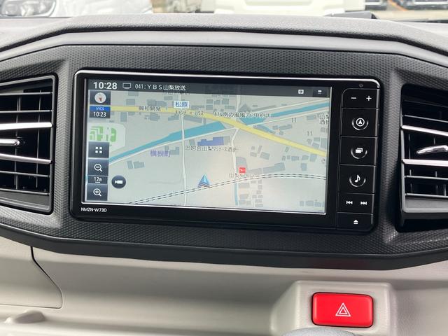 ミライースＸ　ＳＡIII　純正ナビ　前後ドラレコスマートアシスト・コーナーセンサー・ＬＥＤヘッドランプ・キーレスエントリー・電動格納ドアミラー・自発光式デジタルメーター・マニュアルエアコン・パワードアロック・パワーウィンドウ（山梨県）の中古車
