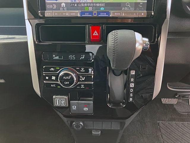 トールカスタムＧ　９インチプレミアムナビ　ドライブレコーダースマートアシスト・ＬＥＤヘッドランプ・ＬＥＤフォグ・両側パワースライドドア・オートエアコン・パーキングブレーキ解除忘れ防止ブザー・ヘッドランプ自動消灯システム・プッシュエンジンスタート（山梨県）の中古車
