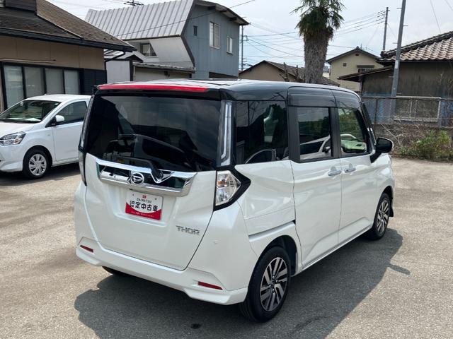 トールカスタムＧ　９インチプレミアムナビ　ドライブレコーダースマートアシスト・ＬＥＤヘッドランプ・ＬＥＤフォグ・両側パワースライドドア・オートエアコン・パーキングブレーキ解除忘れ防止ブザー・ヘッドランプ自動消灯システム・プッシュエンジンスタート（山梨県）の中古車