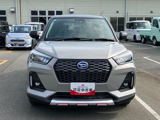 ロッキープレミアムＧ　ＨＥＶ　９インチプレミアムナビ　ＥＴＣスマートアシスト・コーナーセンサー・ハイブリッド専用１７インチアルミ・ＬＥＤヘッドランプ・（自動消灯システム）・シーケンシャルターンランプ・オートエアコン・運転席助手席シートヒーター（山梨県）の中古車