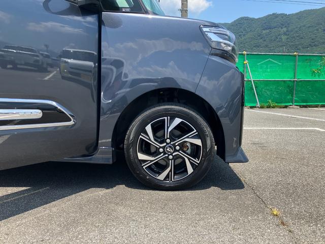 タントカスタムＸ　４ＷＤ　１０インチ純正ナビ　前後ドラレコスマートアシスト・ＬＥＤヘッドライト・１４インチアルミホイール・両側パワースライドドア・ＵＳＢソケット・運転席助手席シートヒーター・レザー調Ｘフルファブリックシート（山梨県）の中古車