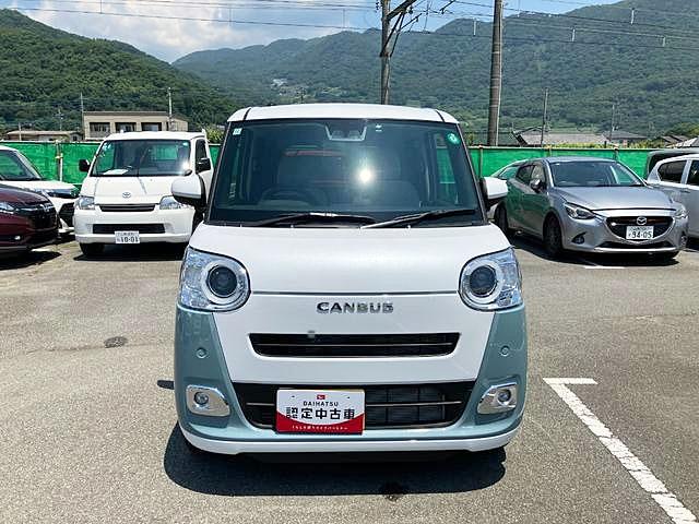 ムーヴキャンバスストライプスＧ　純正ナビ　ドラレコ（山梨県）の中古車