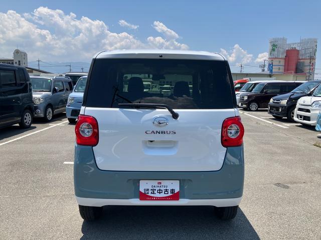 ムーヴキャンバスストライプスＧ　純正ナビ　ドラレコ（山梨県）の中古車