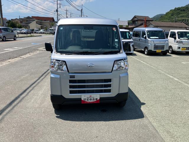 ハイゼットカーゴＤＸ　４ＷＤ　ＣＶＴ　ＡＭ／ＦＭラジオデッキスマートアシスト・コーナーセンサー・３モード電子制御４ＷＤ（ＣＶＴ車）・荷室長１，９１５ｍｍ・荷室幅１，４１０ｍｍ・荷室高１，２５０ｍｍ・ハロゲンヘッドランプ・マニュアルエアコン（山梨県）の中古車