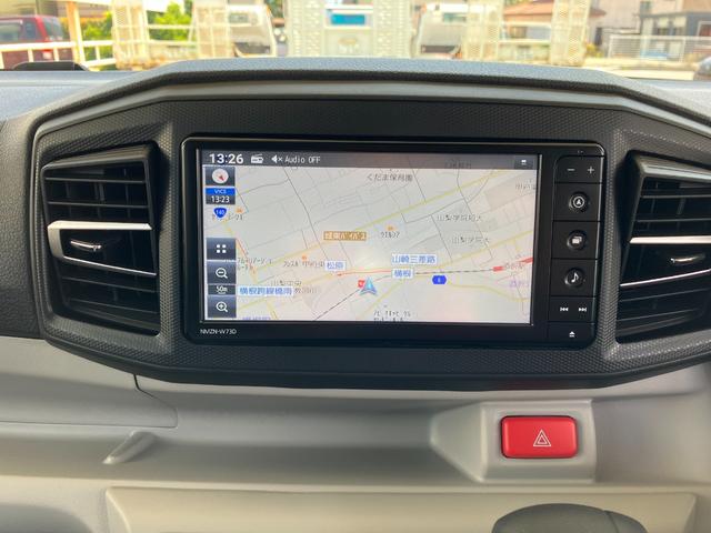 ミライースＸ　ＳＡIII　４ＷＤ　純正ナビゲーション　バックモニタースマートアシスト・コーナーセンサー・ＬＥＤヘッドランプ・キーレスエントリー・電動格納ドアミラー・自発光式デジタルメーター・マニュアルエアコン・パワードアロック・パワーウィンドウ（山梨県）の中古車
