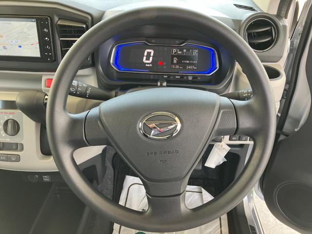 ミライースＸ　ＳＡIII　４ＷＤ　純正ナビゲーション　バックモニタースマートアシスト・コーナーセンサー・ＬＥＤヘッドランプ・キーレスエントリー・電動格納ドアミラー・自発光式デジタルメーター・マニュアルエアコン・パワードアロック・パワーウィンドウ（山梨県）の中古車